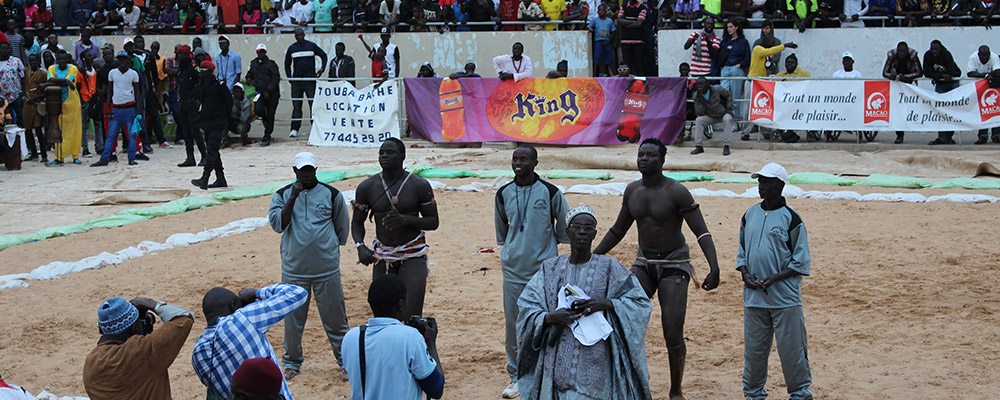 Dakar Wresting Match - image by Mark Hann