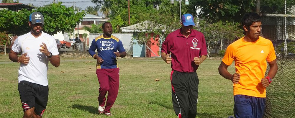 Cricketers Training in Trinidad - image by Adnan Hossain