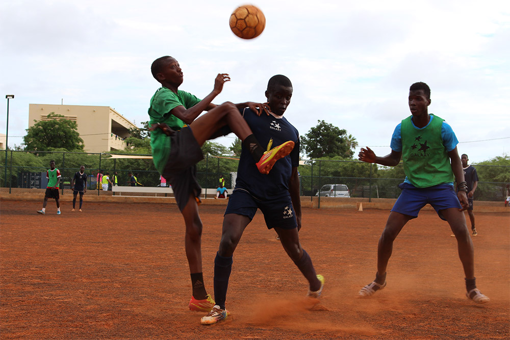 Wrestling and Football in Dakar, Senegal